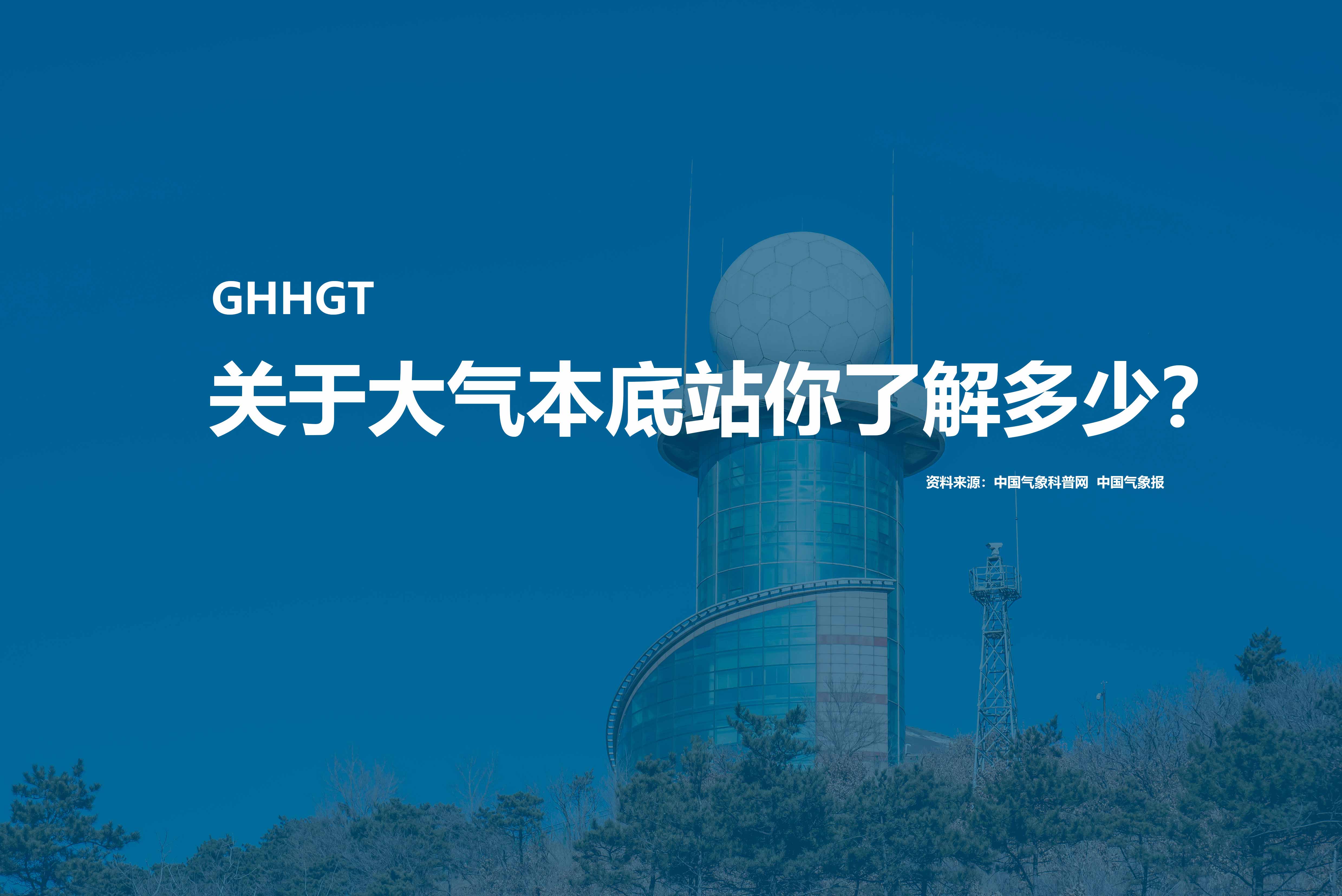  關于大氣本底站你了解多少？